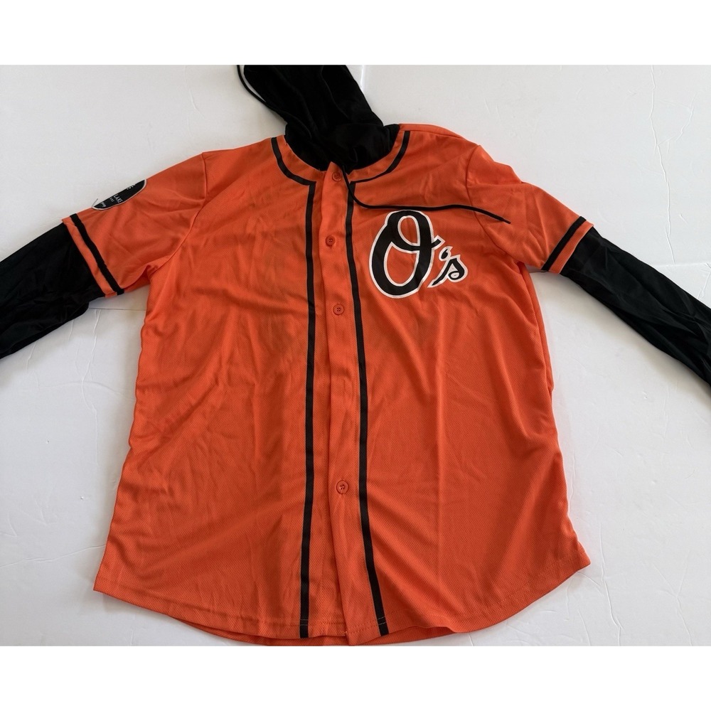 New Balt. Orioles Stadium Giveaway Long Sleeve Men's Shirt XL   Bradish